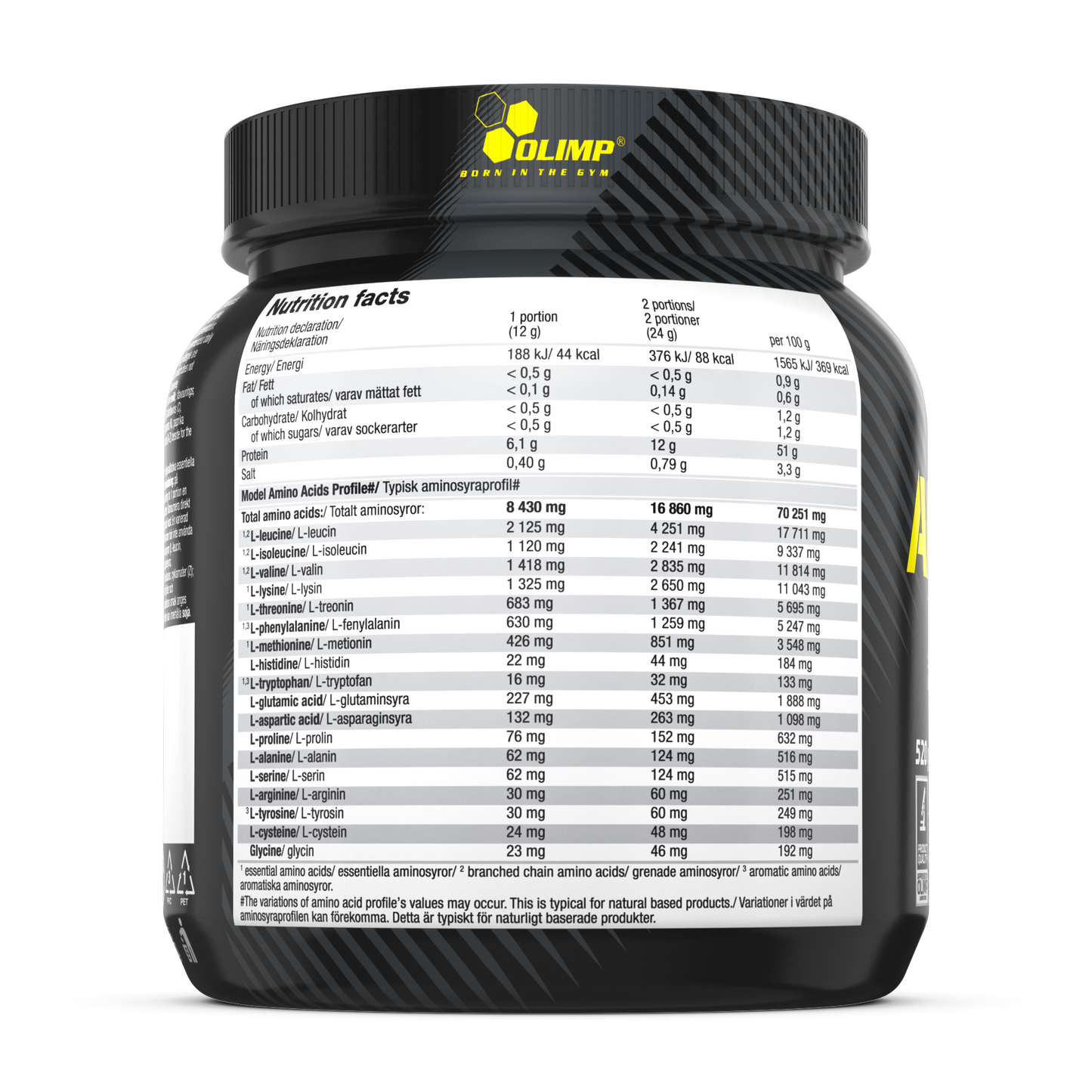 Olimp Amino EAA Xplode Powder - Ice tea Peach (520g)