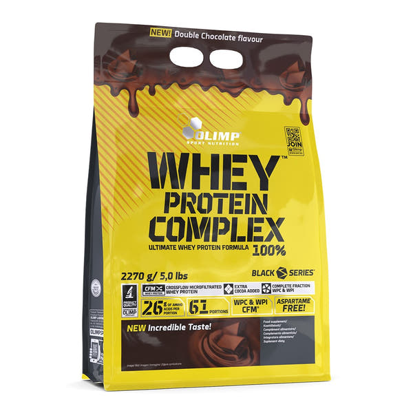Olimp Whey Protein Complex 100% – Double Chocolate (2.27kg / 5 lbs)