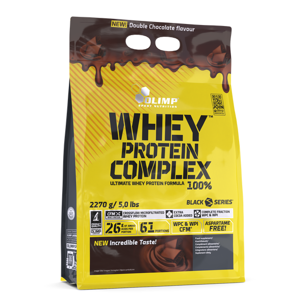 Olimp Whey Protein Complex 100% – Double Chocolate (2.27kg / 5 lbs)
