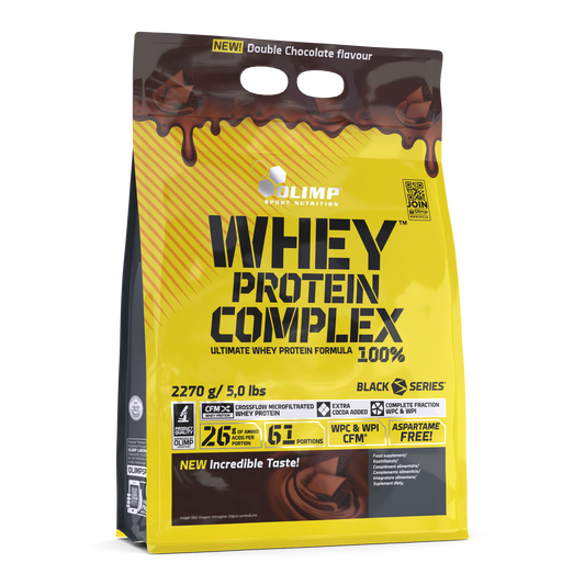 Olimp Whey Protein Complex 100% – Double Chocolate (2.27kg / 5 lbs)