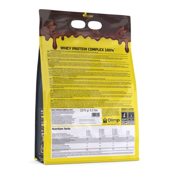 Olimp Whey Protein Complex 100% – Double Chocolate (2.27kg / 5 lbs)